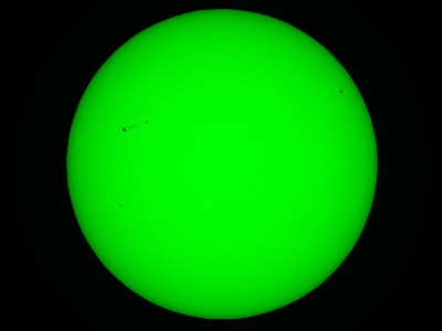 April Sunspots