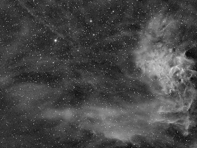 Flaming Star Nebula